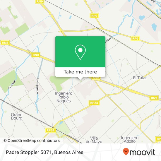 Mapa de Padre Stoppler 5071