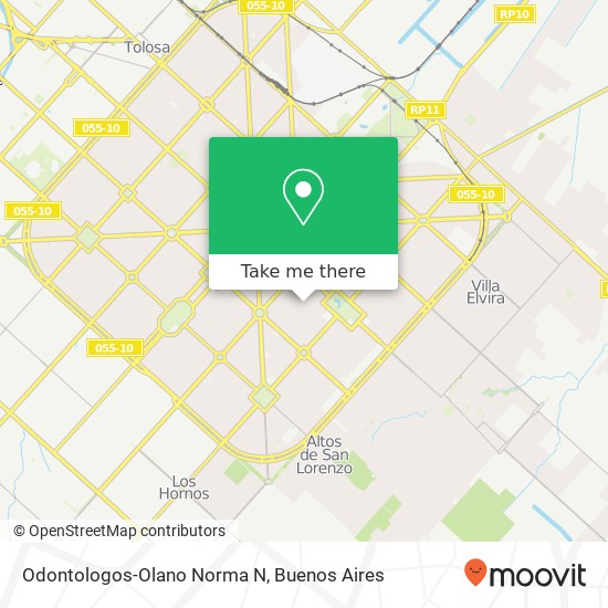 Mapa de Odontologos-Olano Norma N