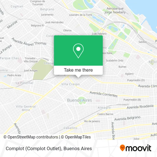 Mapa de Complot (Complot Outlet)