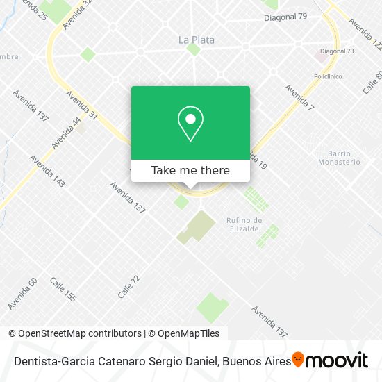 Dentista-Garcia Catenaro Sergio Daniel map