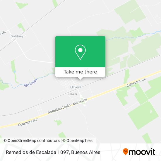 Mapa de Remedios de Escalada 1097