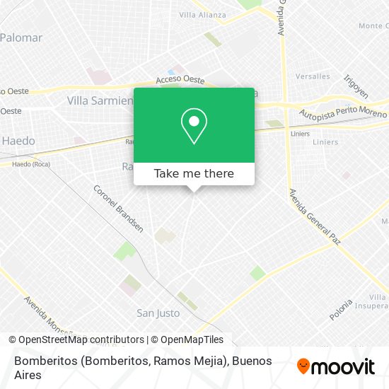 Bomberitos (Bomberitos, Ramos Mejia) map