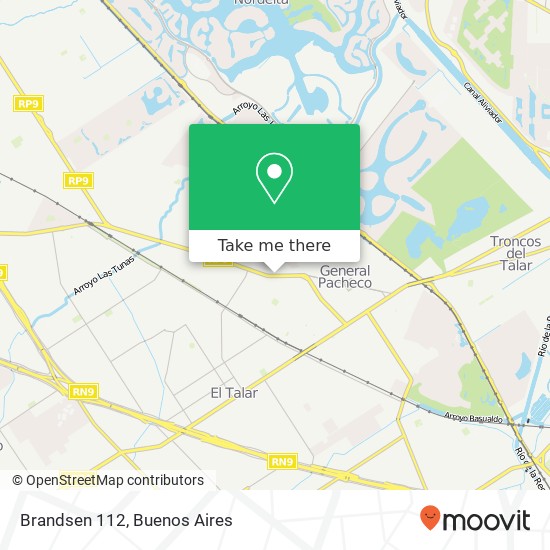 Brandsen 112 map