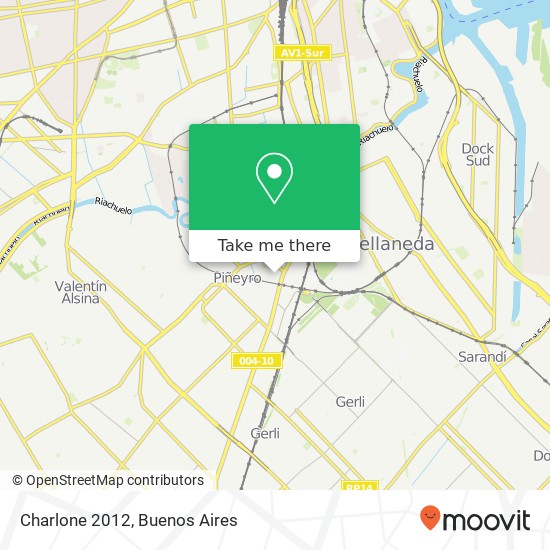 Charlone 2012 map