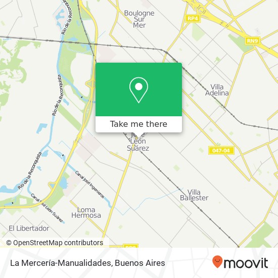 La Mercería-Manualidades map