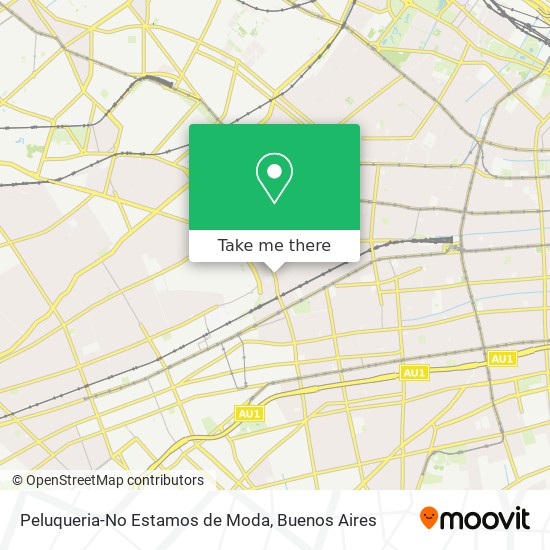 Peluqueria-No Estamos de Moda map