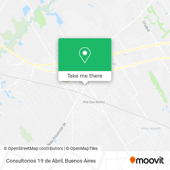 Consultorios 19 de Abril map