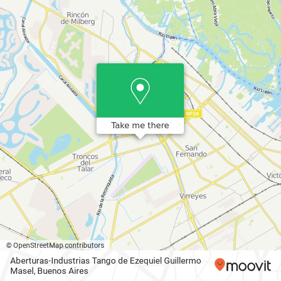 Mapa de Aberturas-Industrias Tango de Ezequiel Guillermo Masel