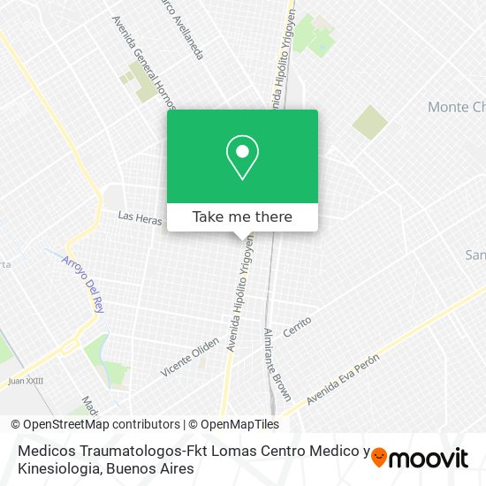 Medicos Traumatologos-Fkt Lomas Centro Medico y Kinesiologia map