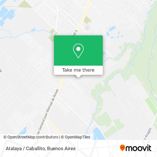 Atalaya / Caballito map