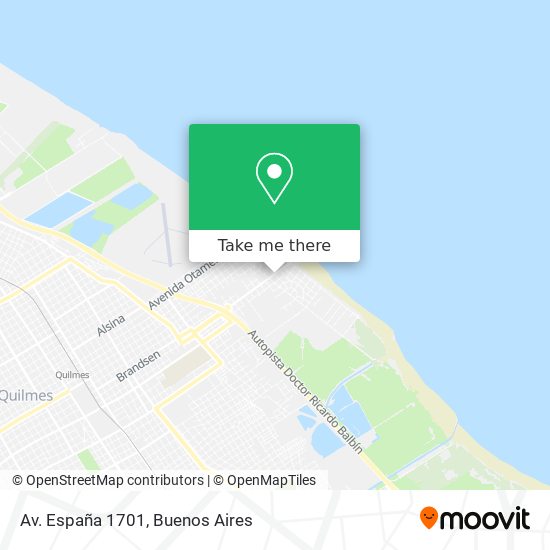 Mapa de Av. España 1701
