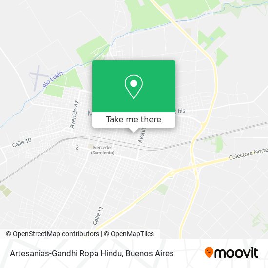 Artesanias-Gandhi Ropa Hindu map