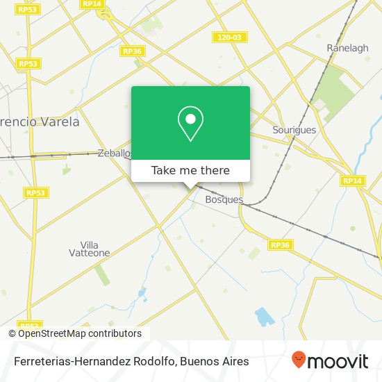 Ferreterias-Hernandez Rodolfo map