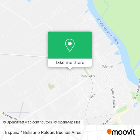 Mapa de España / Belisario Roldán
