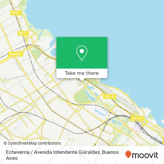 Echeverría / Avenida Intendente Güiraldes map