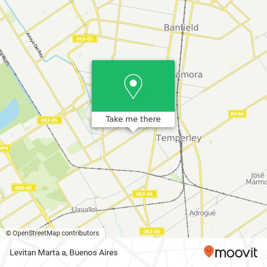 Levitan Marta a map