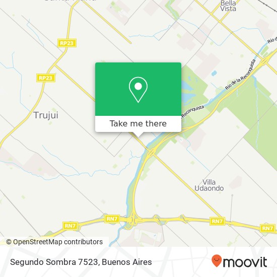 Segundo Sombra 7523 map