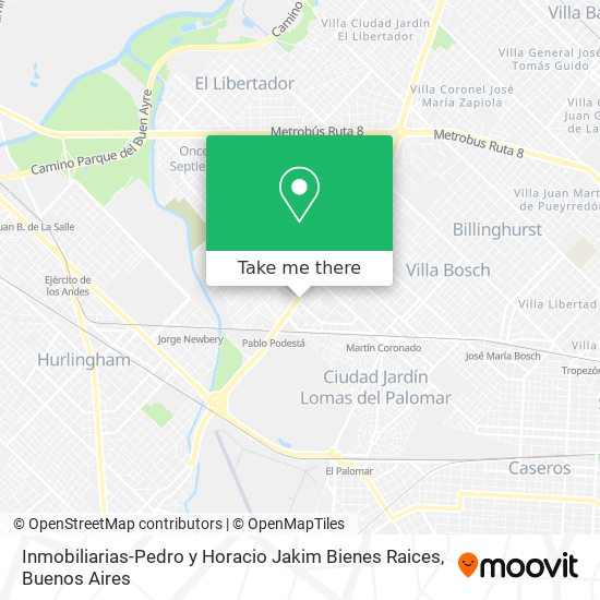 Inmobiliarias-Pedro y Horacio Jakim Bienes Raices map