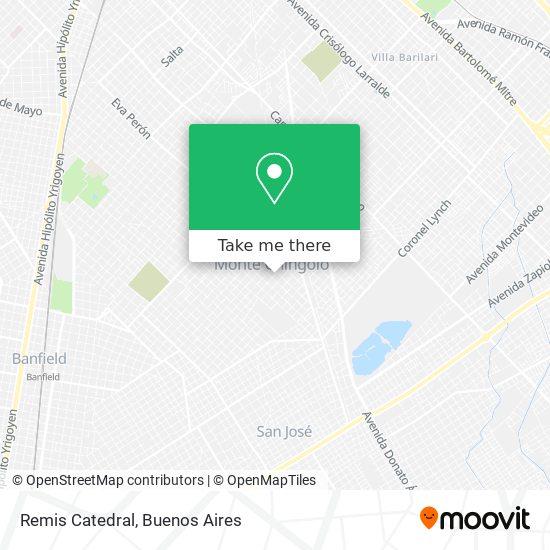 Remis Catedral map