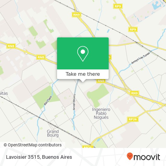 Lavoisier 3515 map