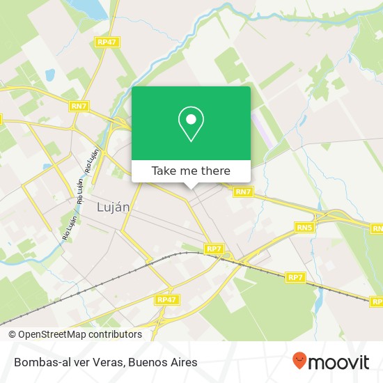 Bombas-al ver Veras map