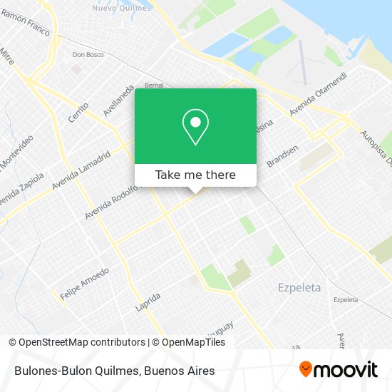 Bulones-Bulon Quilmes map