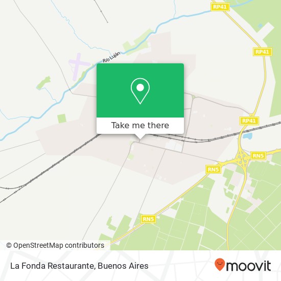 La Fonda Restaurante map