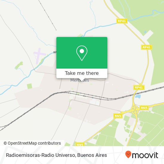 Radioemisoras-Radio Universo map