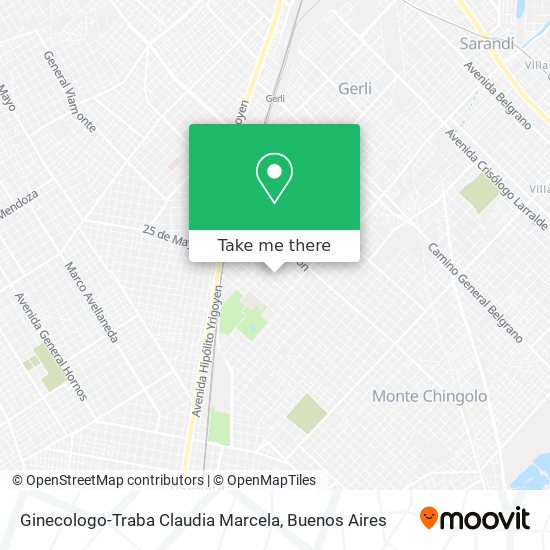 Mapa de Ginecologo-Traba Claudia Marcela