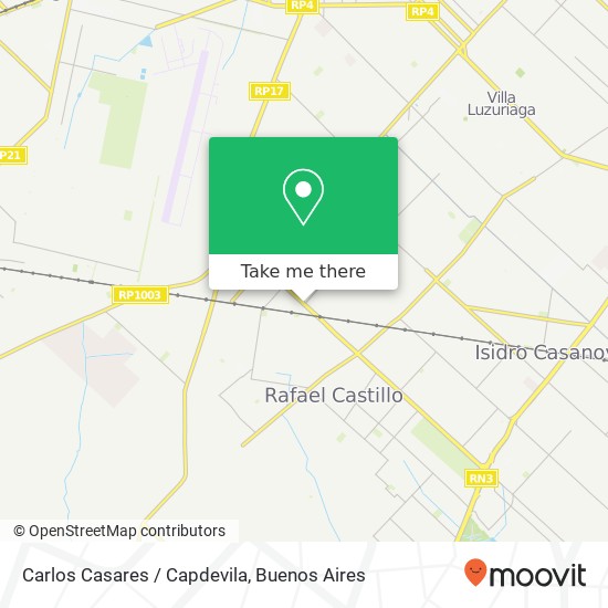 Carlos Casares / Capdevila map
