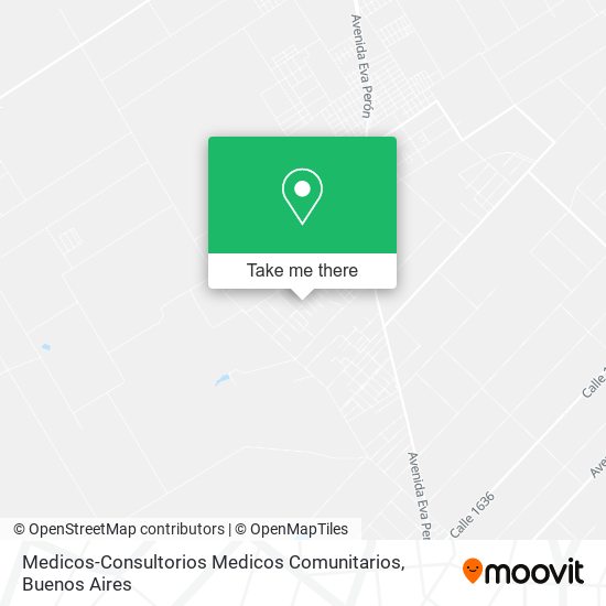 Mapa de Medicos-Consultorios Medicos Comunitarios