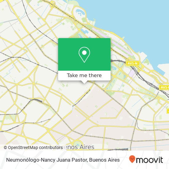 Neumonólogo-Nancy Juana Pastor map
