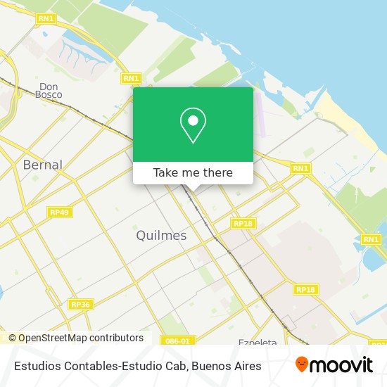 Estudios Contables-Estudio Cab map