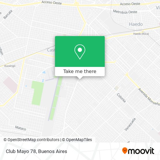 Club Mayo 78 map