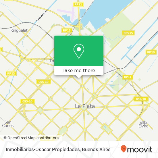 Inmobiliarias-Osacar Propiedades map