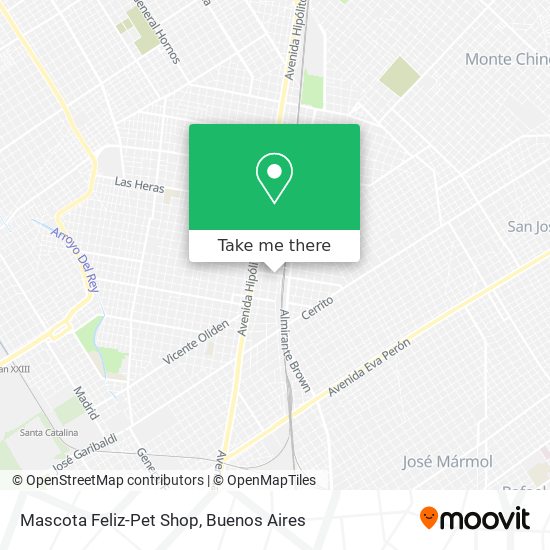 Mascota Feliz-Pet Shop map