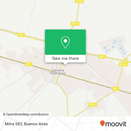 Mitre 582 map