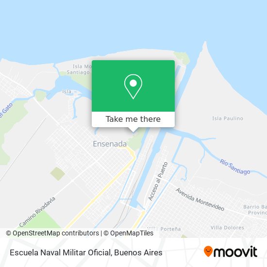 Escuela Naval Militar Oficial map