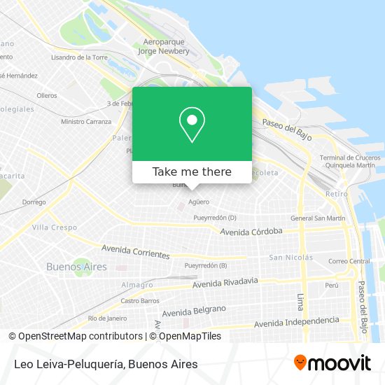 Leo Leiva-Peluquería map