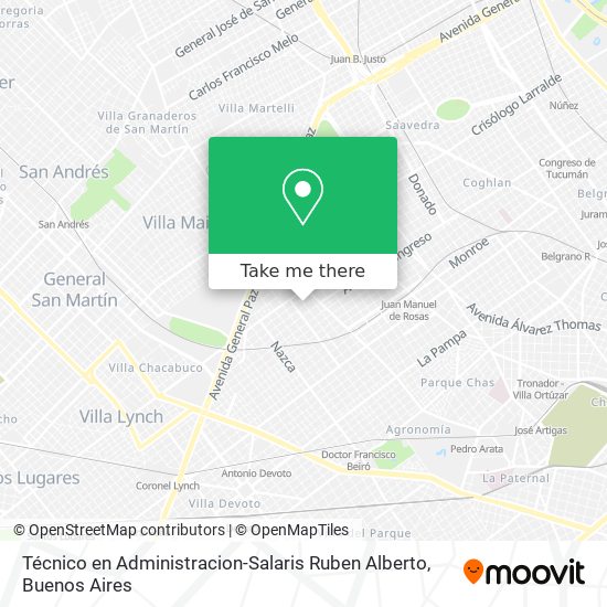 Técnico en Administracion-Salaris Ruben Alberto map