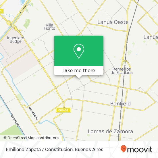 Emiliano Zapata / Constitución map