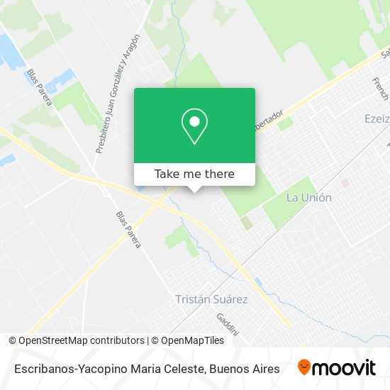 Escribanos-Yacopino Maria Celeste map