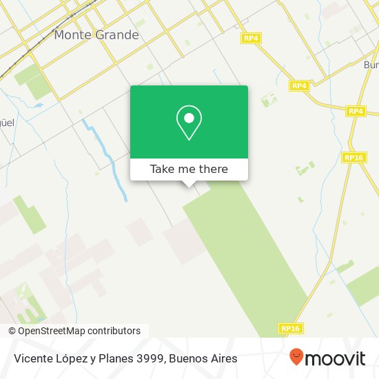 Mapa de Vicente López y Planes 3999