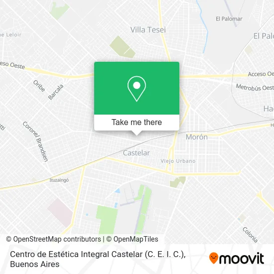 Centro de Estética Integral Castelar (C. E. I. C.) map