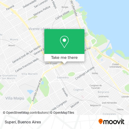 Mapa de Superí