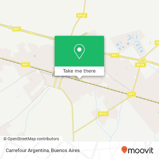 Carrefour Argentina map