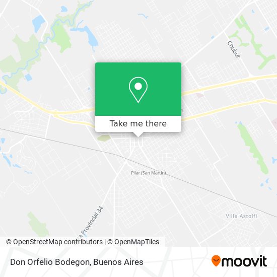 Don Orfelio Bodegon map