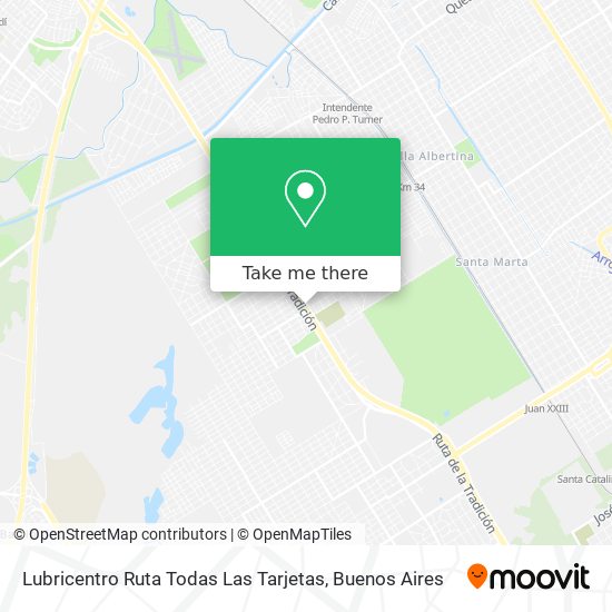 Lubricentro Ruta Todas Las Tarjetas map