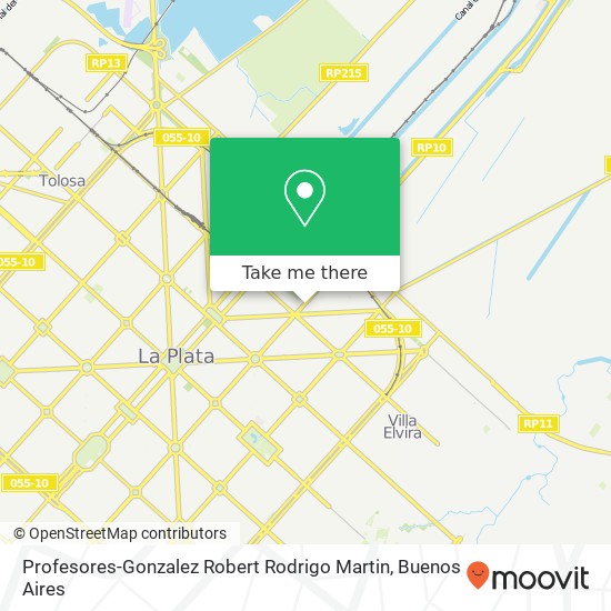 Profesores-Gonzalez Robert Rodrigo Martin map