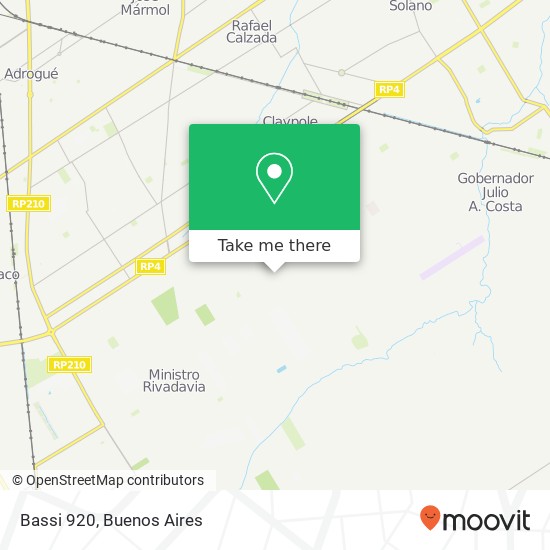 Bassi 920 map